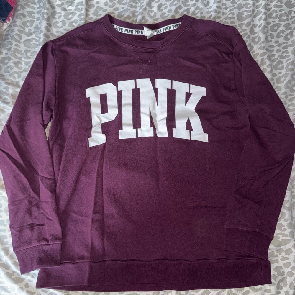 Burgundy PINK Sweatshirt